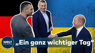 KANZLER IN KIEW: Wladimir Klitschko - "Dies ist der Wendepunkt in diesem Krieg" | WELT Interview