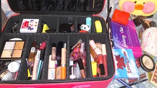 ASMR Makeup Collection Organising (Whispered, Rummaging)