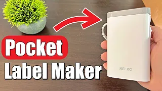 Nelko P21 Portable Bluetooth Label Maker