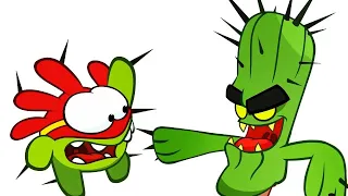 Om Nom Stories | Super Noms: Attack  of the Cactus (Cut the Rope) 💚 Super Toons TV - Best Cartoons