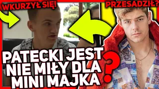 PATECKI JEST NIE MIŁY DLA MINI MAJKA! *WKURZYŁ SIĘ* #shorts