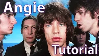 Como tocar "Angie"(The Rolling Stones) - Piano tutorial, partitura y Mp3