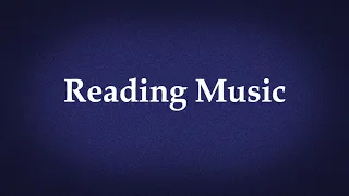 003 Reading Music Notation - Pitch