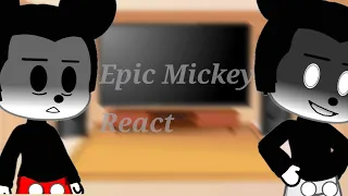 |:|(🇧🇷/🇱🇷) Epic Mickey's Characters react to Fnf vs Sad Mouse + Bônus|:|GC|:|PcGachaBr34|:|