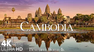 Cambodia 4K - Exploring the Country's Breathtaking Landscapes and Rich Culture - Relaxing Music