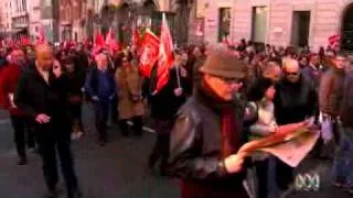 Thousands protest against labour reforms in Spain