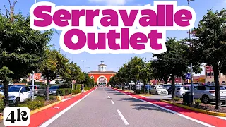 4K - Serravalle Designer OUTLET Italy | a unique shopping experience | the largest outlet in Europe