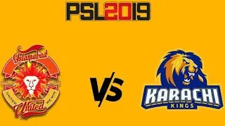 PSL 2019 | Karachi Kings Vs Islamabad United | Full Match Highlights