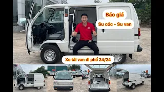 | TOÀN XE TẢI | BÁO GIÁ XE TẢI SUZUKI BLIND VAN - SU CÓC ĐI PHỐ 24/24H. NĂM 2023 CỰC RẺ ƯU ĐÃI