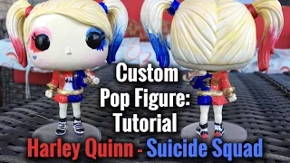 Suicide Squad Harley Quinn DIY Custom Pop Figure Tutorial