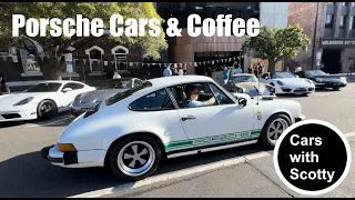 HUGE Porsche Cars and Coffee meet in South Melbourne March 2024 - Cars with Scotty