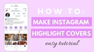 How to: Make Instagram Highlight Covers For Free using Canva