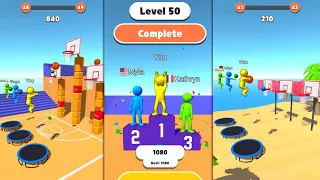 Jump dunk 3D level 1-50 Gameplay Basketball iOS