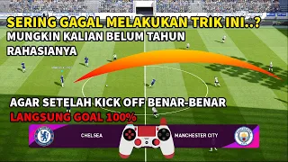 Inilah Rahasia dan Trik Setelah Kick Off Agar Benar-benar Langsung Goal 100% | PES 2021 | PES 2020