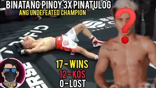 Silent Assassin ng Pinas Pinatulog ang Argentinian Champion Miel Fajardo TKO