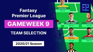 GW9 | Team Selection | FPL Gameweek 9 | Fantasy Premier League Tips 2020 / 2021