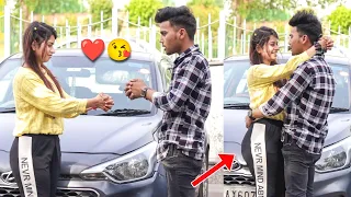 Getting Girl's Too Closer So Romantically😍 With Clever Way | Shocking Reaction | T Rajnish Prank