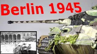 Tiger II Berlin Diorama (Potsdammer Platz) 1945 Turret Number 101 (1/35 Zvezda)