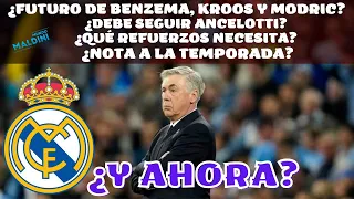 ¿QUÉ PASA CON BENZEMA? ¿OTRO NUEVE? ¿MODRIC Y KROOS OCASO? ¿SEGUIRÁ ANCELOTTI? ANÁLISIS REAL MADRID