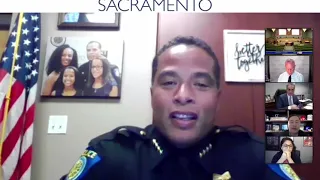 Chief Hahn Addresses Sacramento City Council Regarding Recent Demonstrations