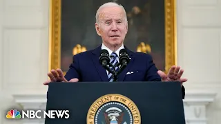 Watch: Biden remarks on the UAW strike | NBC News