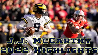 J.J. McCarthy 2022 Highlights