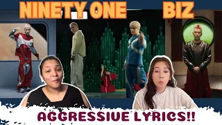 NINETY ONE - BIZ | MV REACTION