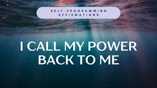 Manifest Miracles In Your Sleep. Powerful Repetitive Affirmations to Reclaim Your Inner Strength.