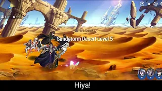 Epic Seven - Overlord Collab Event - Sandstorm Dessert Level 5 - Easy Auto