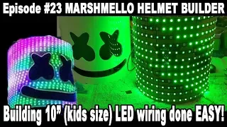 Marshmello (Ep #23)LED Professional Helmet Guide:DIY Step-by-Step Guide :Build Your Own Mello Helmet