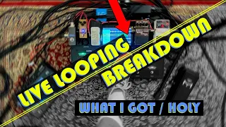 Live Looping BREAKDOWN / Tutorial - Holy / What I Got (Carl Wockner)