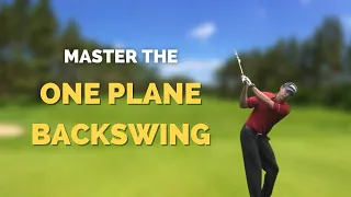 Learn the CORRECT One Plane Backswing