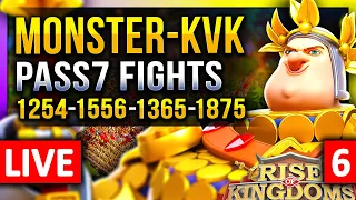 Monster-KVK 1254:  1365 Fort drop 🔥 LIVE! 🔴 1556, 1365, 1875 - C11321 #5