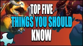 Top Five Things You Should Know Before Playing Gigantic