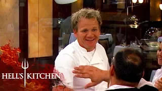 Gordon Ramsay High Fives Chefs Over A Great Service | Hell's Kitchen