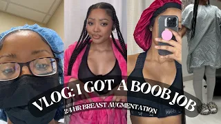 I GOT A 24 HOUR BREAST AUGMENTATION | VLOG