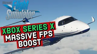 Microsoft Flight Simulator Xbox Series X Frame Rate Boost Confirmed| Series X Flight Sim 4k Gameplay