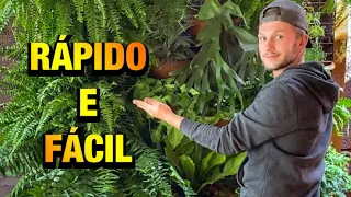 COMO FAZER um JARDIM VERTICAL | Henrique Buttler