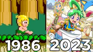 Evolution of Wonder Boy Games (1986-2023)