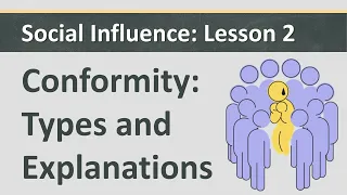 Social Influence: L2 - Conformity - Types and Explanations