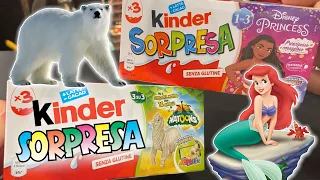 KINDER SORPRESA NATOONS + DISNEY PRINCESS 2022! APRIAMO la CONFEZIONE da 3!