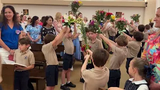 May Crowning procession