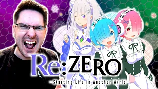 Re:Zero Opening 1-2 REACTION | Anime OP Reaction