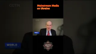Mainstream media coverage on Ukraine, John Mearsheimer reaction #shorts #subscribe