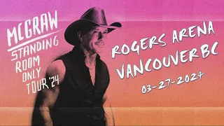 Tim McGraw 2024 Live at Rogers Arena Vancouver BC