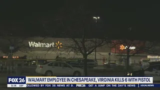 Walmart employee kills 6 people at Chesapeake, Virginia Walmart