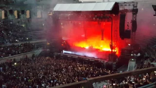 Rammstein - intro - arènes de nimes 11/07/17