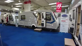 Modern style caravan 2023 CARAVELAIR ARTICA 542