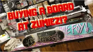 HOW TO BUY AND BUILD A BOARD AT ZUMIEZ | Skate Vlog