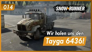 Snowrunner | 014 | Wir holen uns den Tayga 6436 | Let's Play | Gameplay | german